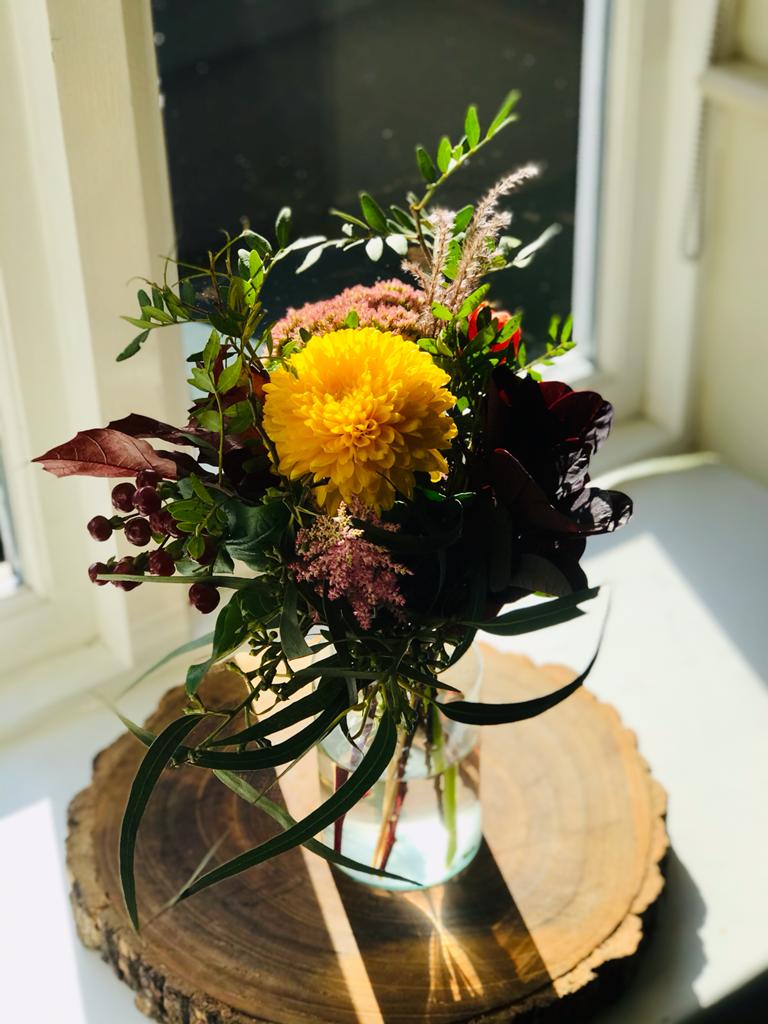 Autumn Flowers for October Wedding